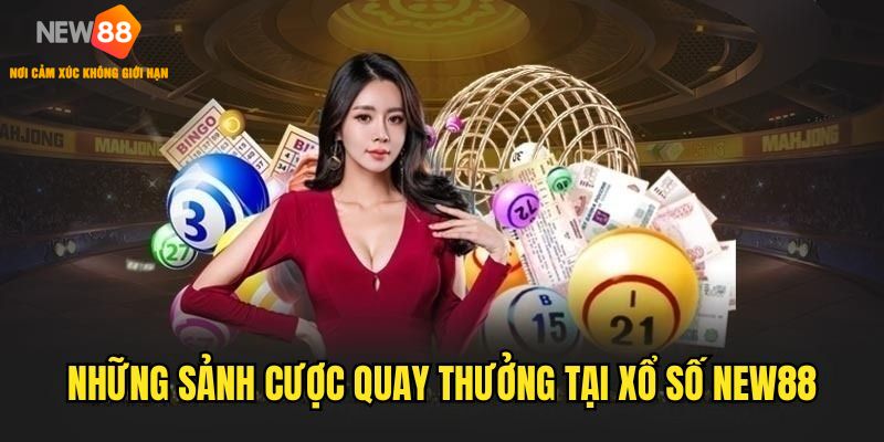 Chi tiết về những sảnh cược quay thưởng xổ số tại NEW88